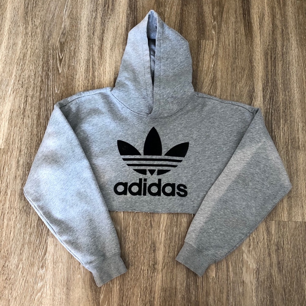 Adidas cropped sweatshirt